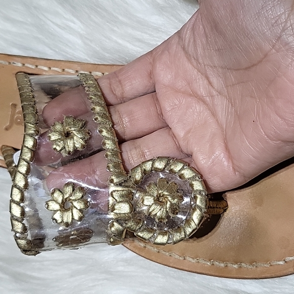 Jack Rogers Clear Vinyl Sandals - Picture 3 of 5